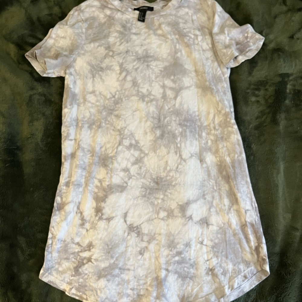 Marble TShirt Dress